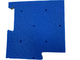 Schlagplatte mit Weichschicht 45 mm Weichfall Kunstgrasunterlage 10 mm